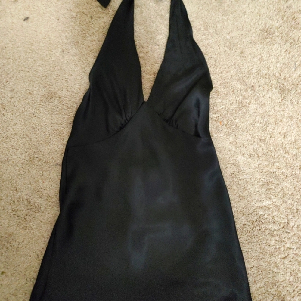 Black lingerie from Fredericks Of Hollywood.